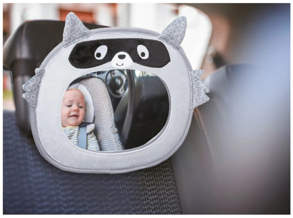 FreeON plüss baba visszapillantó tükör autóba - Mosómedve (42622)