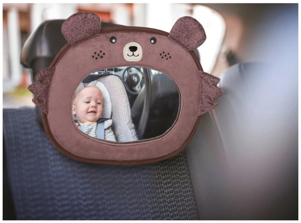 FreeON plüss baba visszapillantó tükör autóba - Maci (42639)