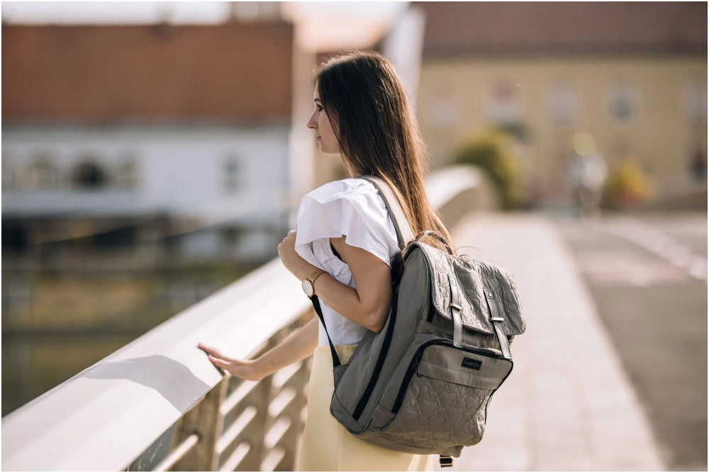 FreeON Backpack pelenkázó táska, hátizsák - Gold (43131)