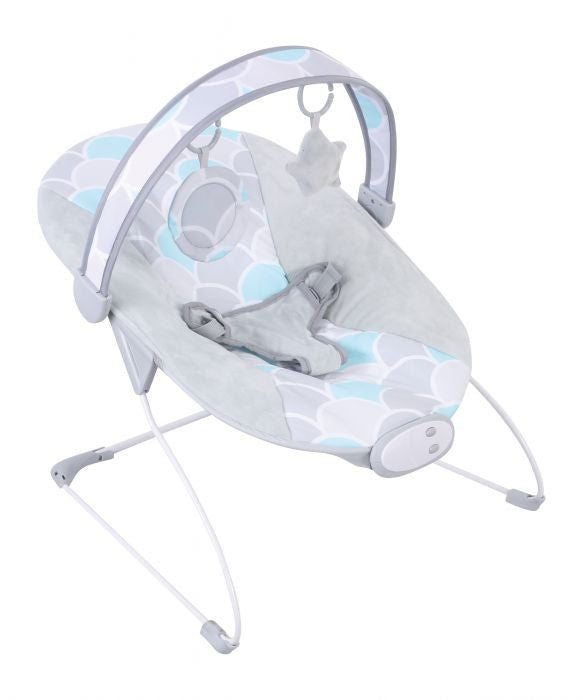 FreeON Enjoy rezgő-zenélő pihenőszék - Szürke, kék (45760)