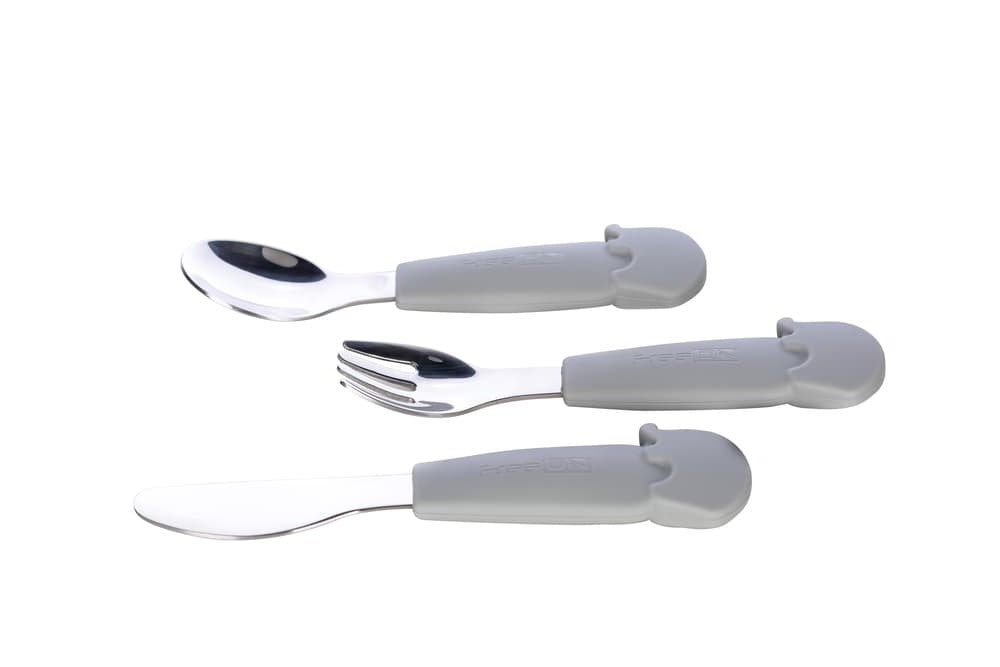 FreeON acélmentes evőeszköz készlet 3db-os- Grey (46286)