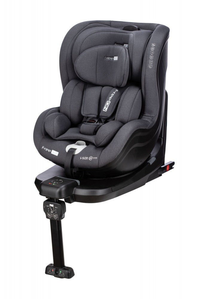 FreeON Galaxy I-size biztonsági gyerekülés 40-105 cm - Szürke (46989)