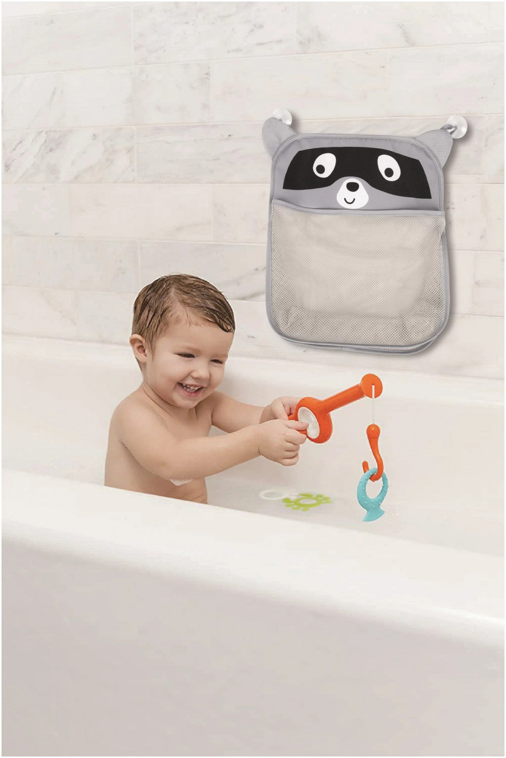 FreeON hálós fürdőszobai tároló - Mosómedve (47108)