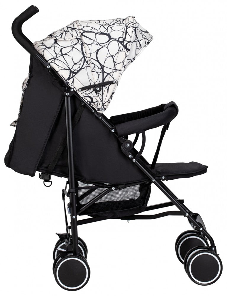 FreeON Simple sport babakocsi - Fekete fehér mintás (48549)