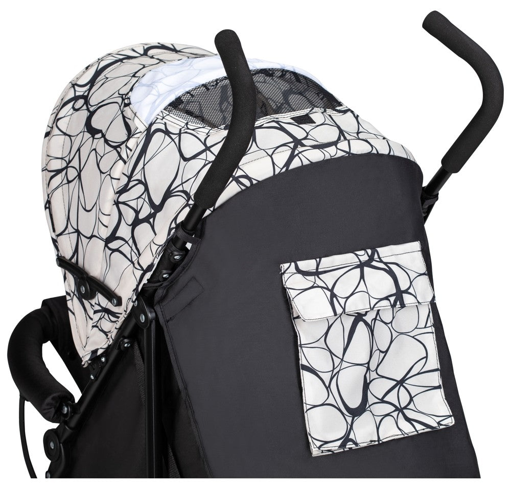 FreeON Simple sport babakocsi - Fekete fehér mintás (48549)