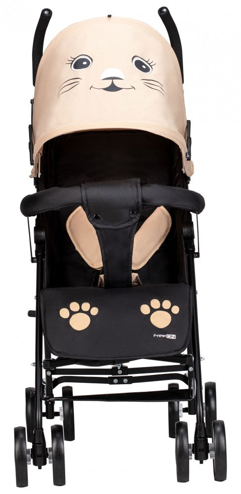 FreeON Simple sport babakocsi - Beige cica (48570)