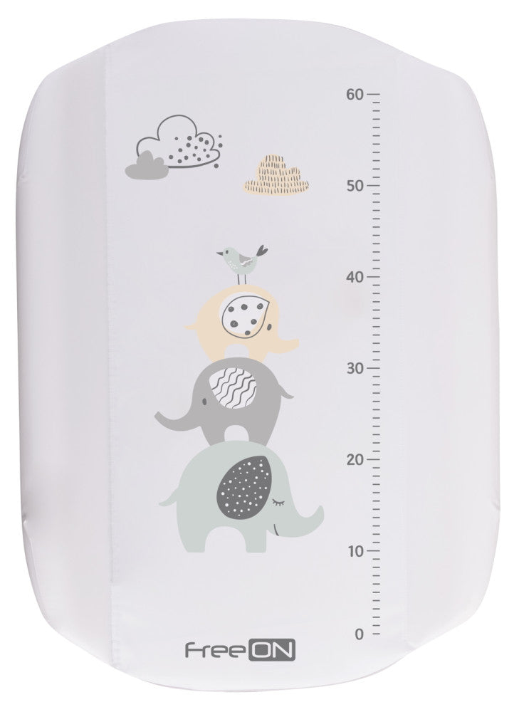 FreeON babafürdető szett (kád, állvány, pelenkázó lap) - Elefánt (48648)