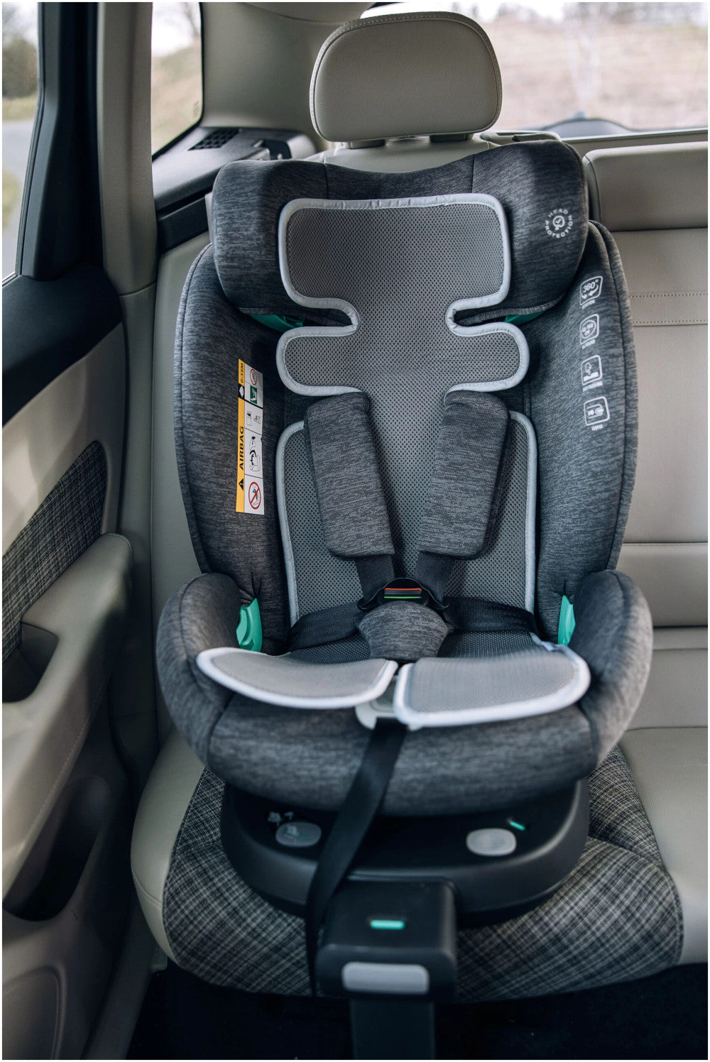 FreeON univerzális légáteresztő betét babakocsiba, biztonsági gyermekülésbe - Grey (48716)