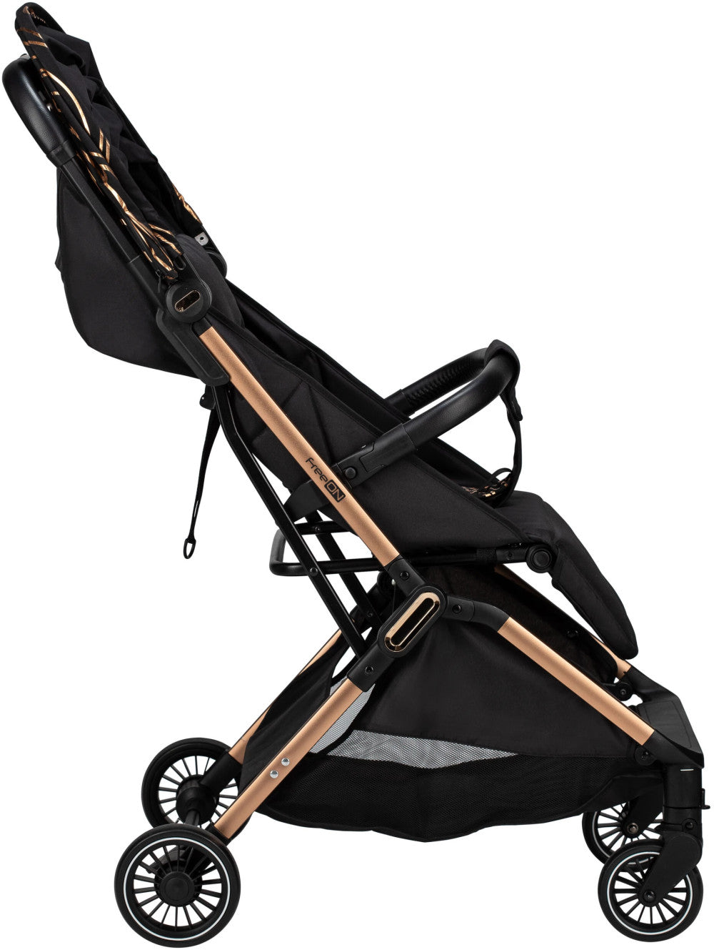 FreeON Unique sport babakocsi - Black&Gold (48839)