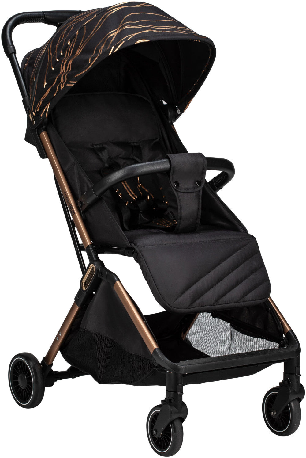 FreeON Unique sport babakocsi - Black&Gold (48839)