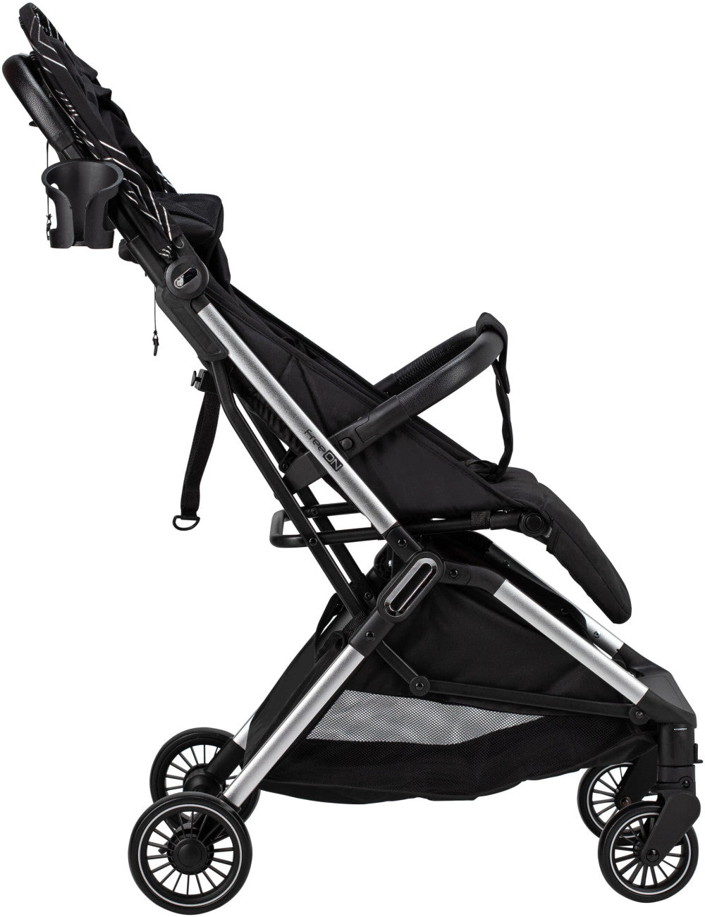 FreeON Unique sport babakocsi - Black&Silver (48846)