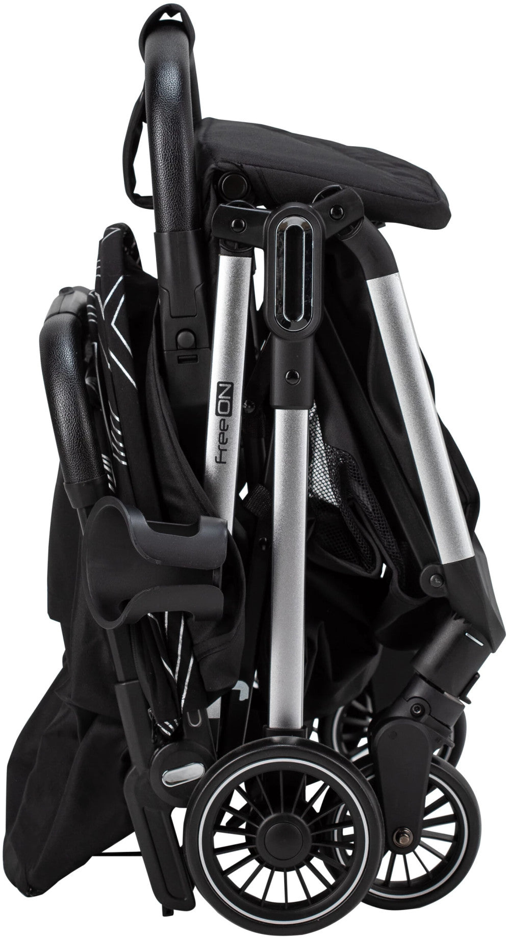 FreeON Unique sport babakocsi - Black&Silver (48846)