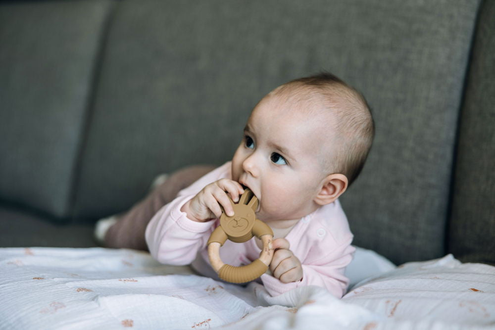 FreeON nyuszis rágóka - Okker (49492)