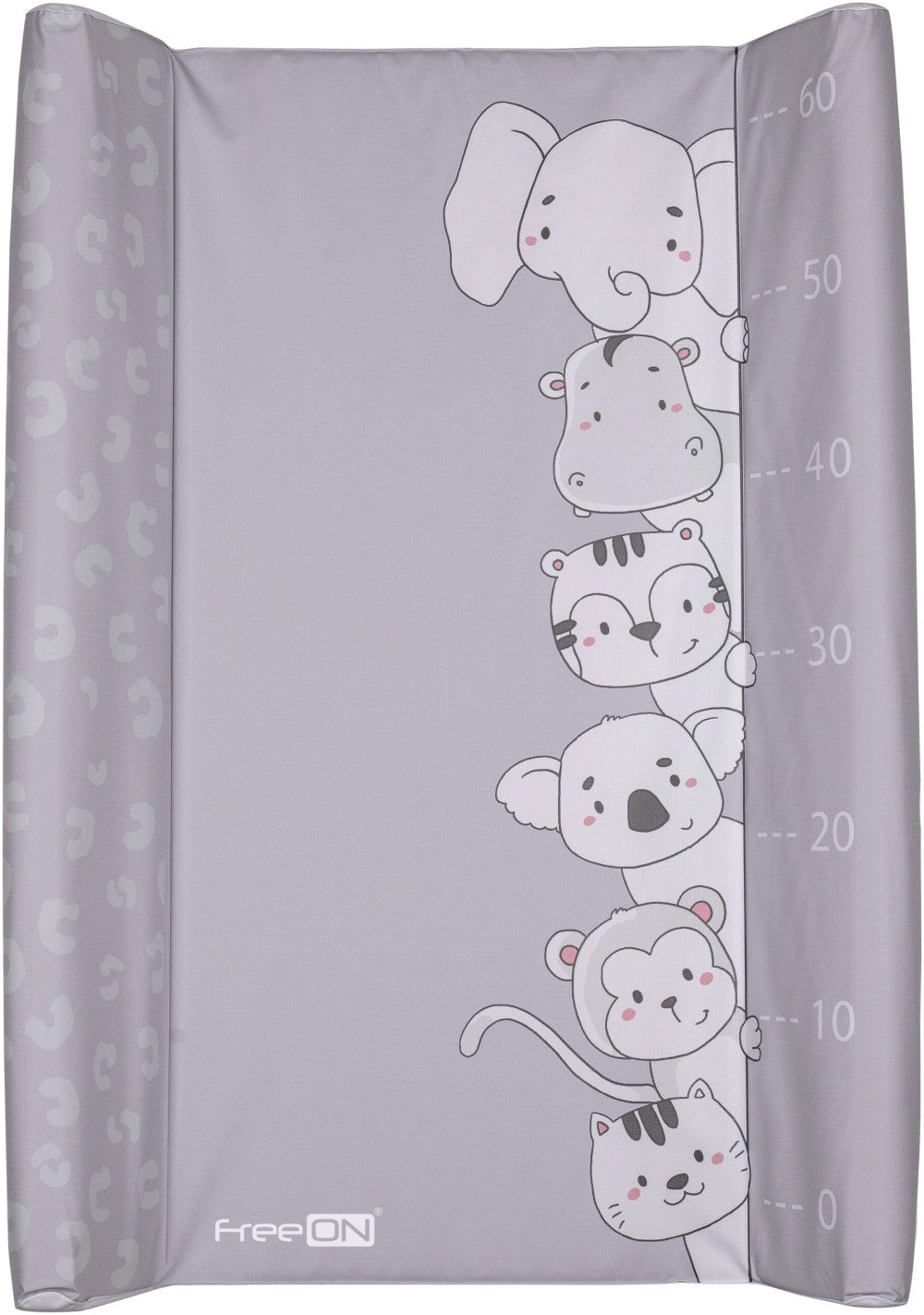 FreeON puha pelenkázó lap 50x70cm - Animals (49836)