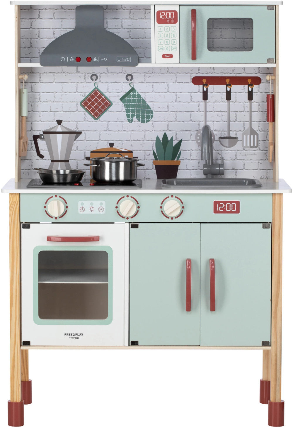 FreeON free2play fa konyha kiegészítőkkel (80579)