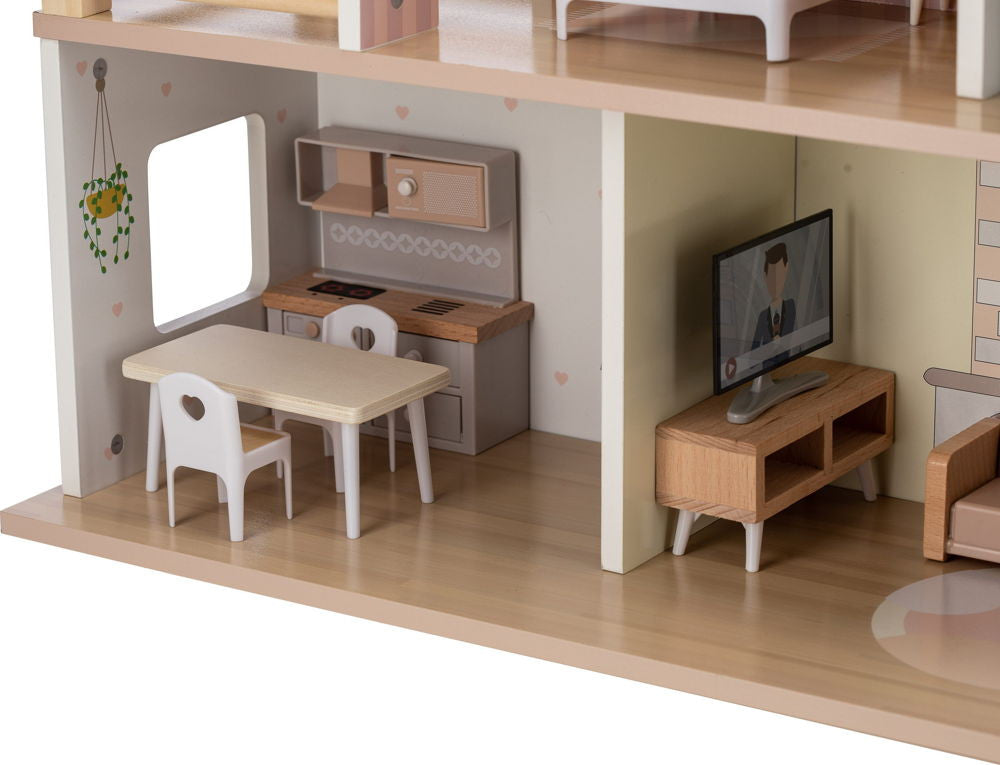 FreeON free2play fa babaház bútorokkal (85147)