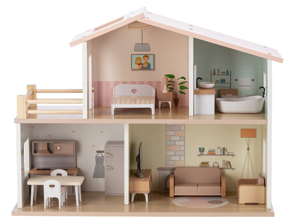 FreeON free2play fa babaház bútorokkal (85147)