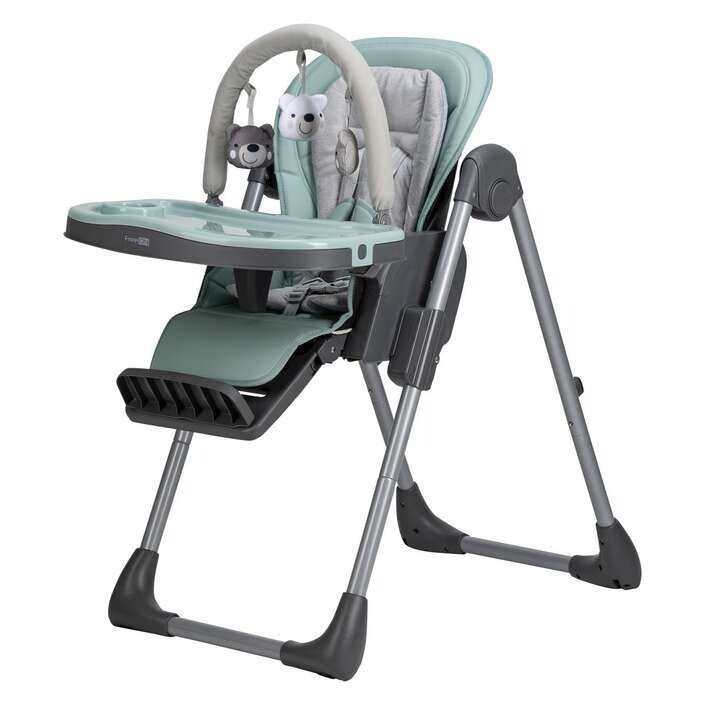 FreeON LAN 2 az 1-ben etetőszék – Világos zöld (85871)